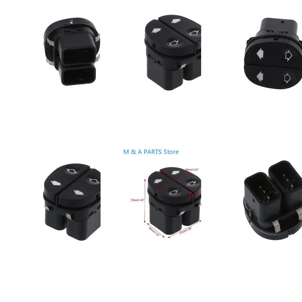 U1JF Electric Power Window Switch Driver Side Switch for Fiesta Tourneo