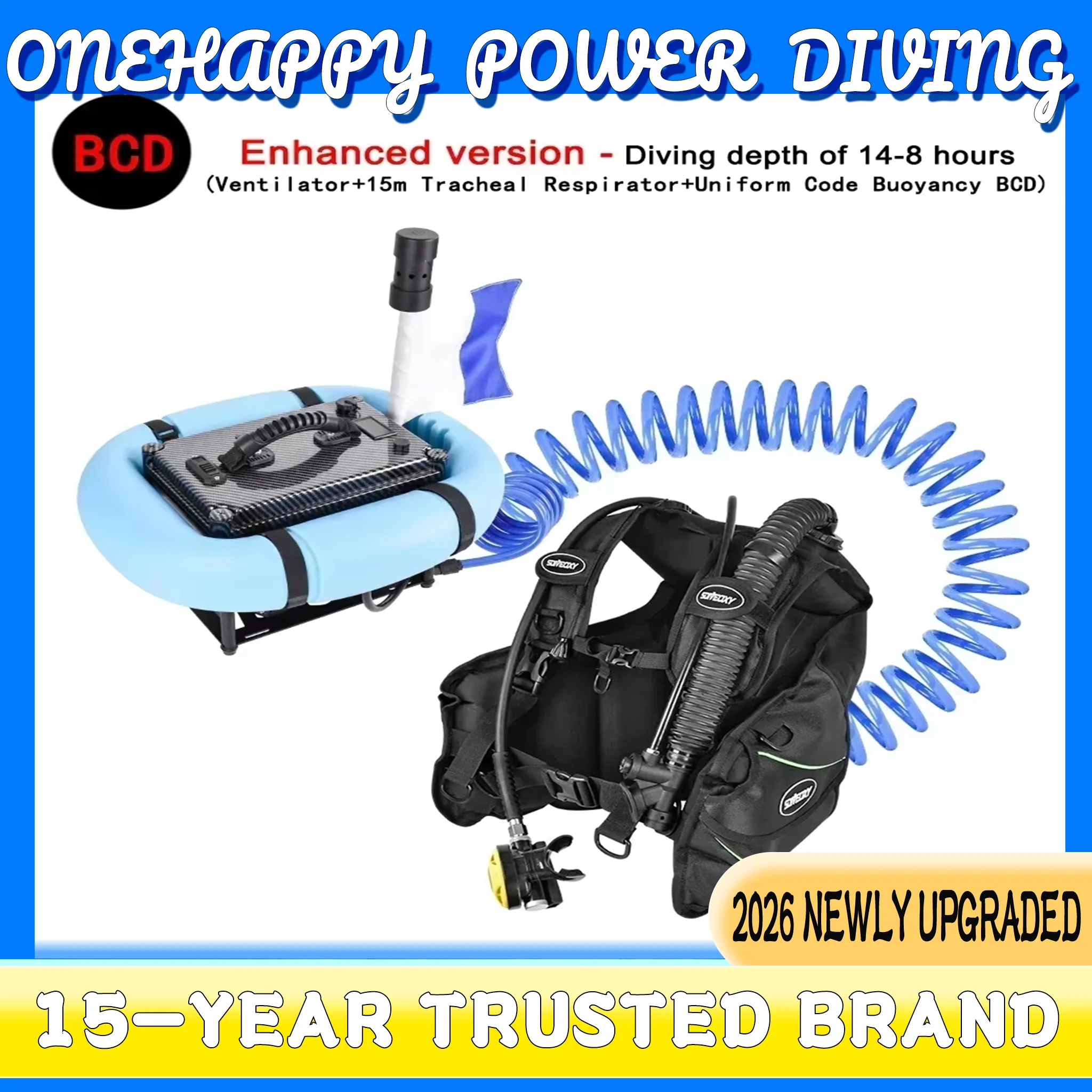 

Портативная перезаряжаемая система подводного дыхания SD-330 (хук-хау), 14-метровый подводный дыхательный аппарат для дайвинга на открытом воздухе