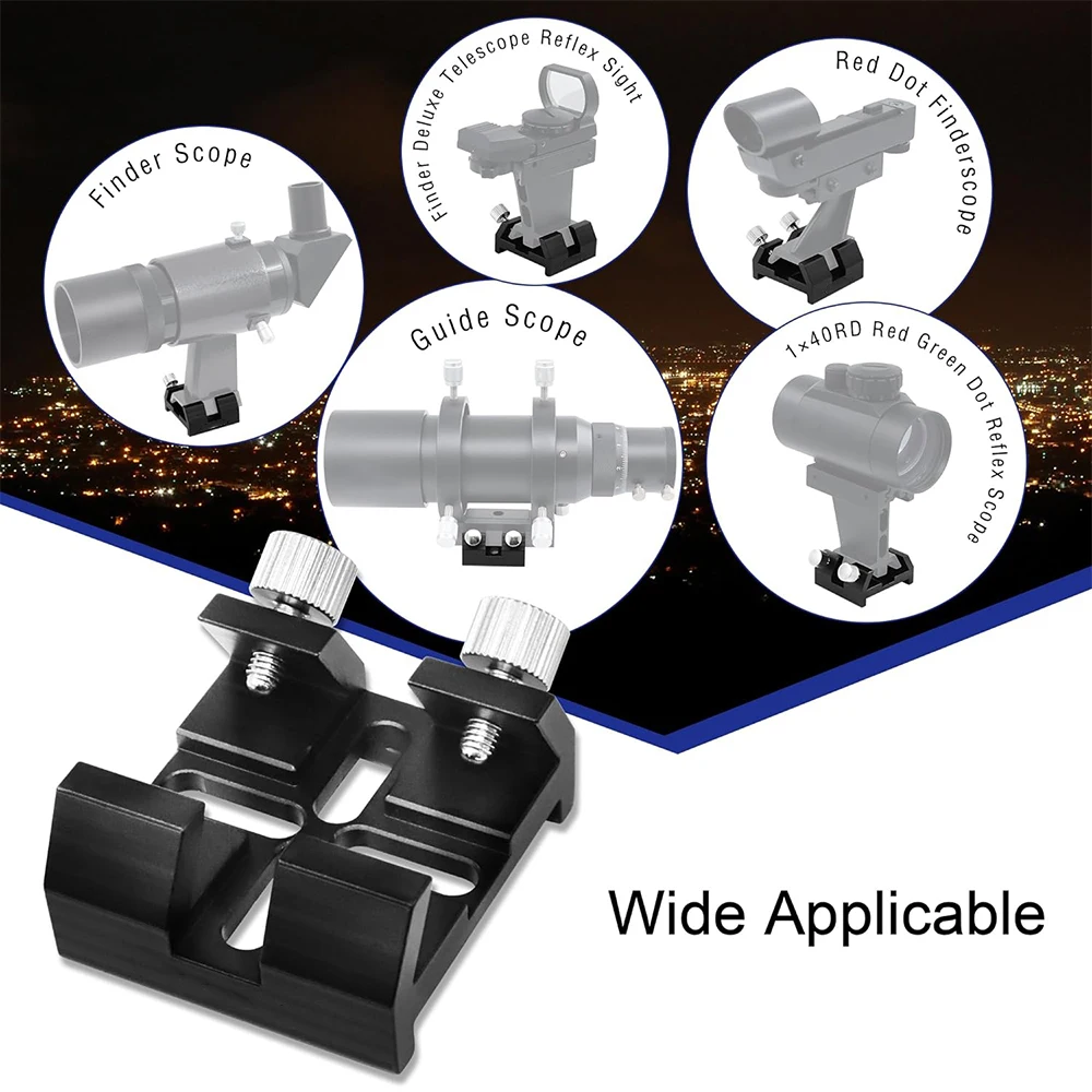 StarDikor Universal Dovetail Base For Finder Scope - Ideal For Installation Of Finder Scope, Green Laser Pointer Bracket