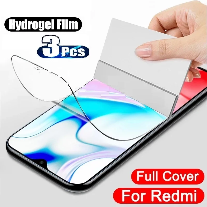 3Pcs Hydrogel Film Screen Protector For TCL 501 505 50 Pro NXTPAPER 50 NXTPAPER 50 SE 50 XE 5G 50 5G 50 XL 5G