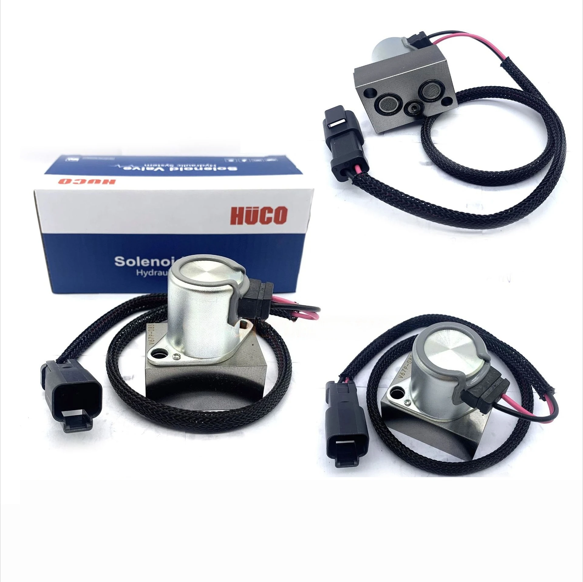 Excavator parts for Kom atsu PC200-7 702-21-5740 0 hydraulic pump main pump sole noid valve machinery