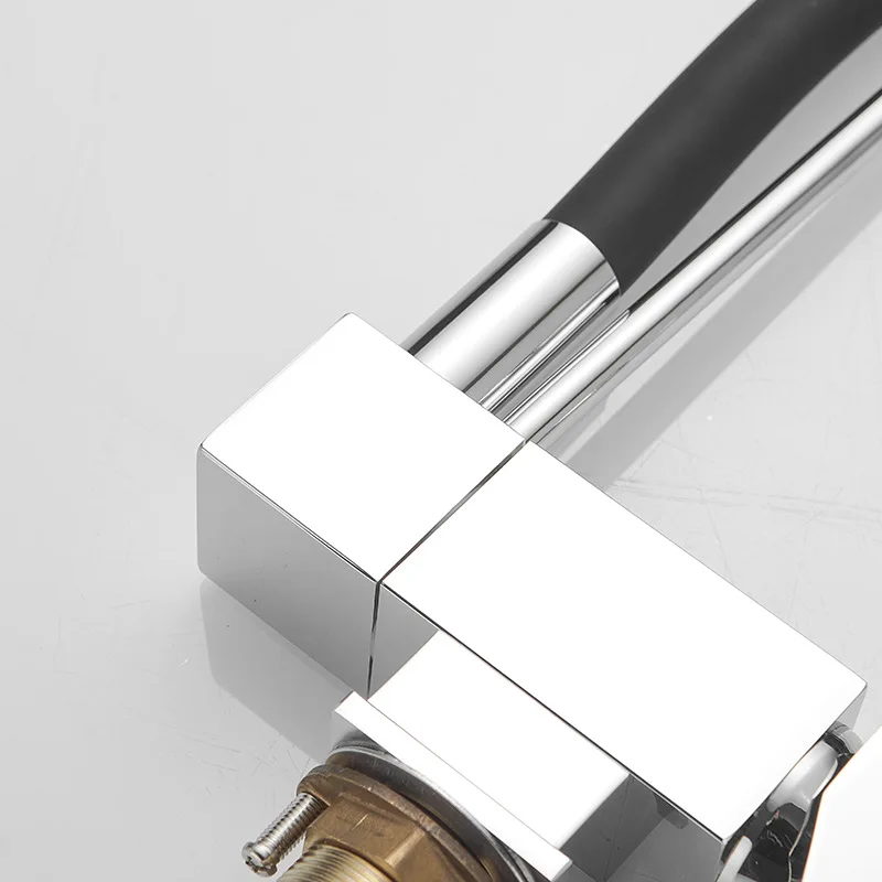 Kitchen, faucet, sink, all copper, faucet, hot and cold, inner window, folding, leather pipe, universal