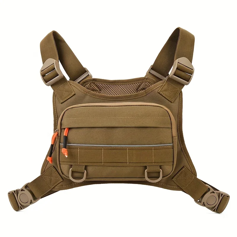 1PC Vest Chest Strap Motorcycle Storage Bag Bicycle Riding Portable Camouflage Outdoor Fashion Bag