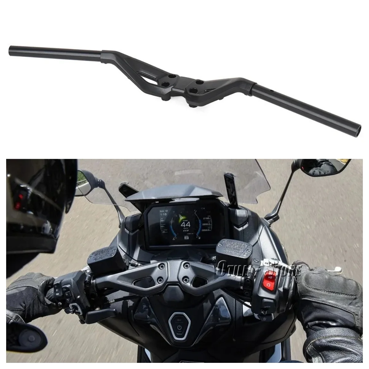 For Yamaha T-MAX 560 TMAX560 T-MAX560 tmax560 2022 2023 Motorcycle Aluminum Heightening Handlebar Balance Handle Bar Crossbar