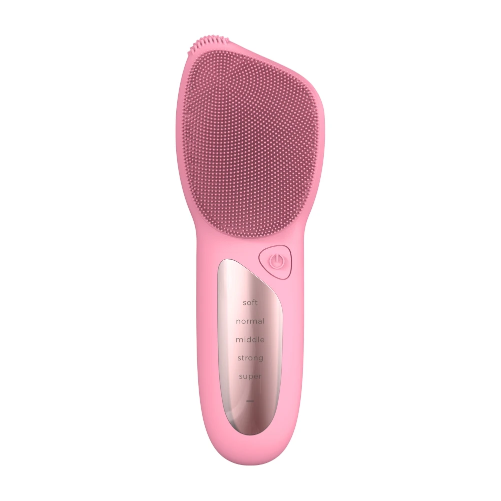 Silicone Portable Waterproof Rechargeable Facial Wash Brush Electric Facial Wash Brush 5 Cleaning Modes