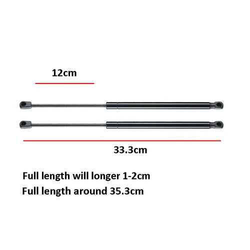 Imagen 2 del producto Soporte de elevación de capó delantero, amortiguadores de resorte de Gas para Ford Explorer 2002 2003 2004 2005 2006 2007 2008 2009 2010, 2 uds.