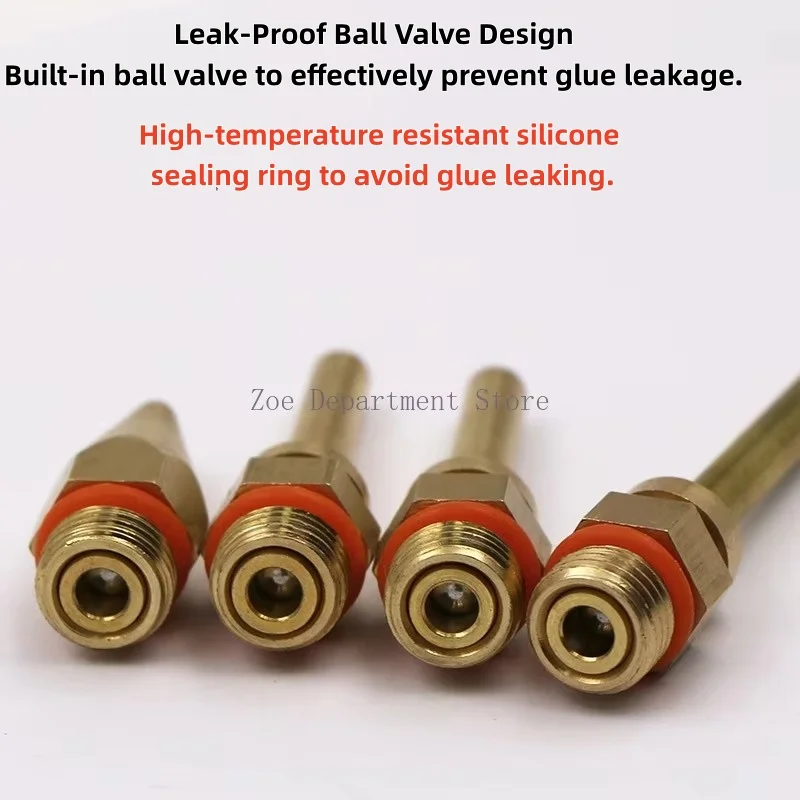 34x2mm 50x2mm 50x3mm 70x2mm Heat Melt Glue Gun Nozzles Hot Adhesive Tool Mouth Universal