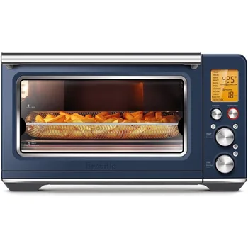 Image Breville the Smart Oven® Air Fryer, Convection Countertop Oven, Air Fryer Toaster Oven Combo, BOV860DBL, Damson Blue