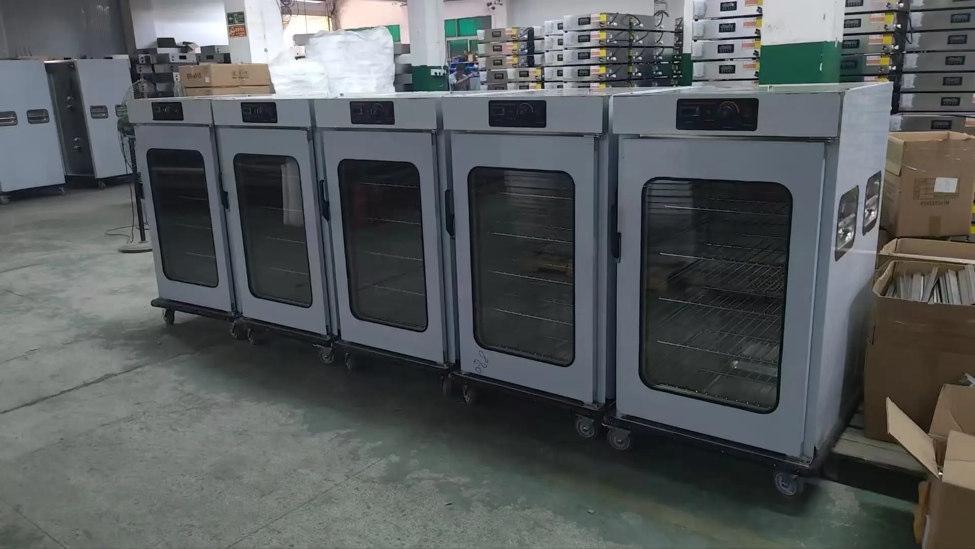 Commercial 5 Layers Heated Banquet Cart Stainless Steel Mobile Insulated Food Warmer Trolley With Glass Door For Hotel Catering
