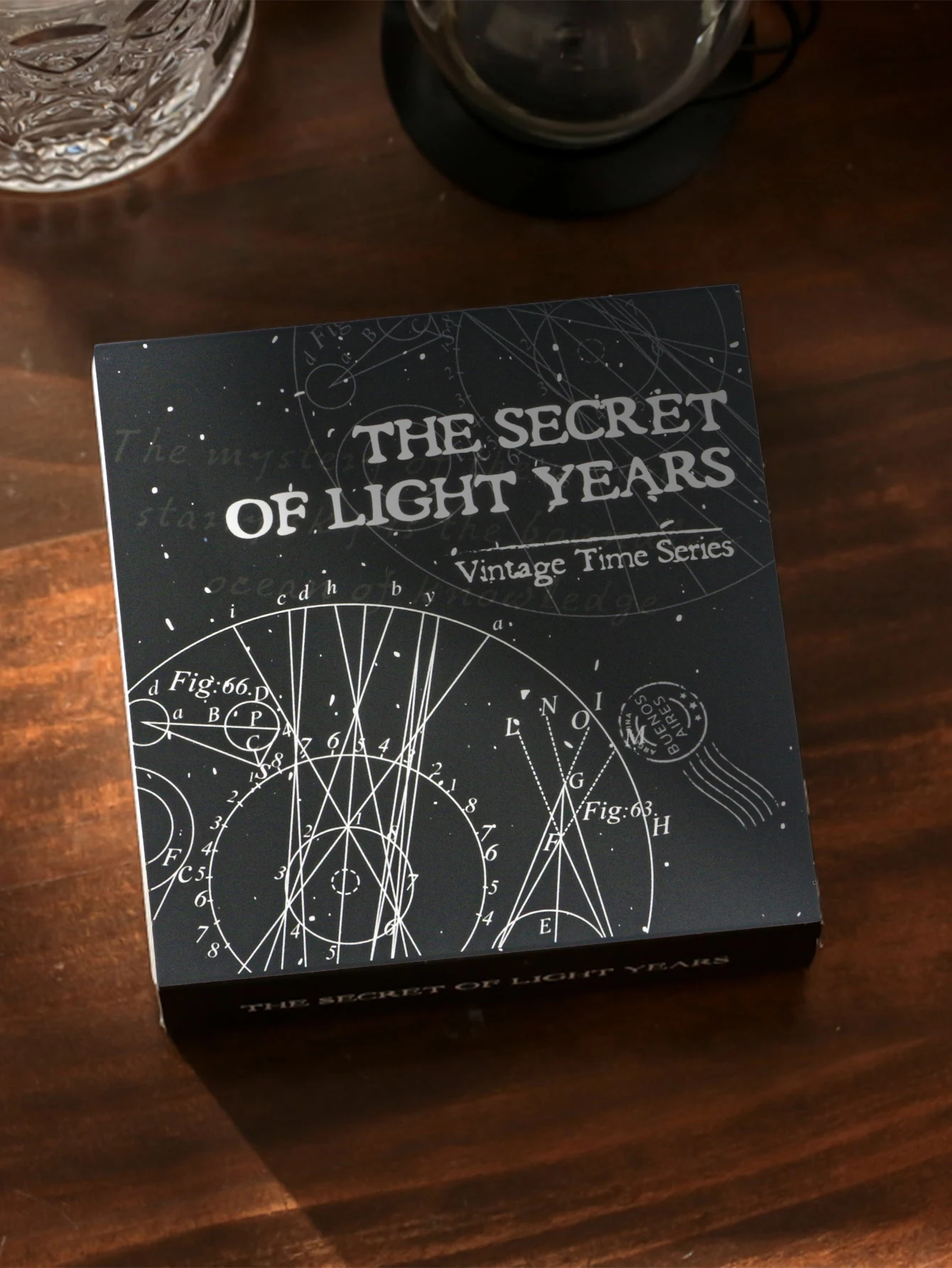 

Black Washi Tape Set - 20 Rolls Vintage Decorative Tape with Space, Galaxy, Star, and Constellation, Perfect for Bullet Journali