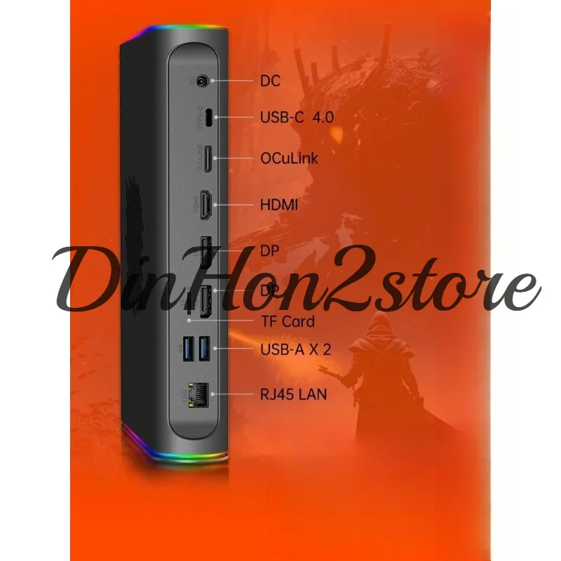 External graphics card docking station
