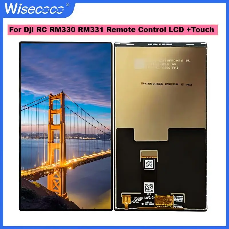Wisecoco Original LCD Display for DJI RC2 RM330 RM331 Touch Screen Smart Controller Digitizer Assembly SMI550-B66/D66/E66