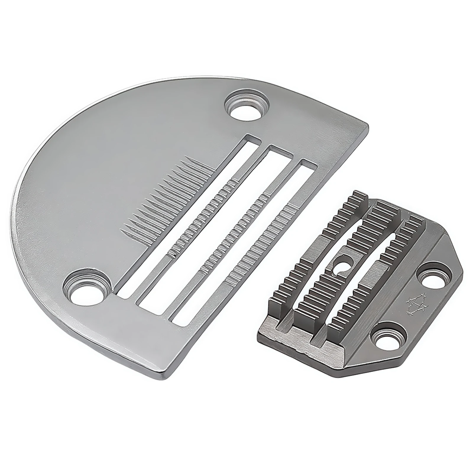 1 conjunto # Placa de agulha extra pesada B1109-415-HOB + B1609-415-HOB e alimentação de cachorro adequada para acessórios de máquina de costura JUKI DLN-415 DLN-5410
