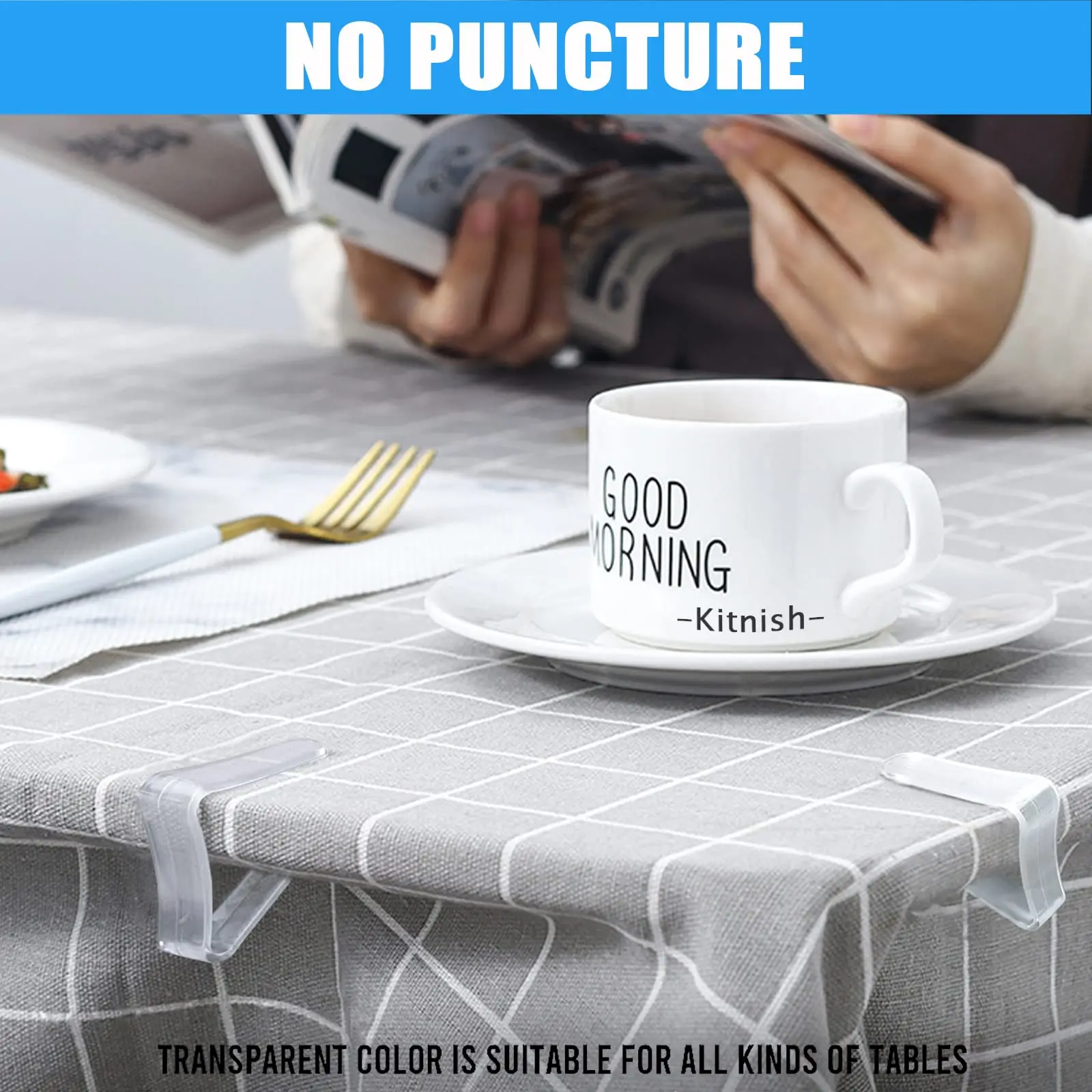 Thumbnail 3 - #33 Trending Tablecloth Clips & Weights Right Now