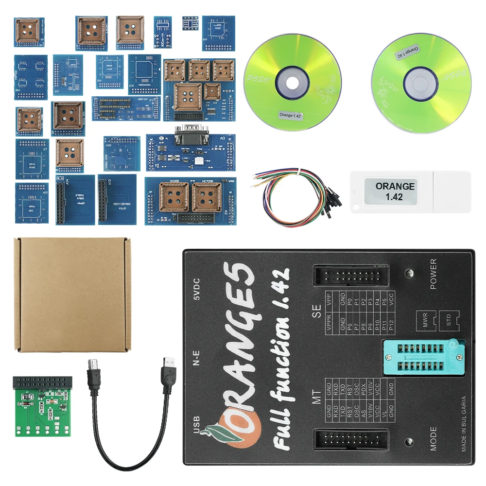 مبرمج Orange 5 V1.42 V1.38 عالي الجودة Orange5 plus V1.36 ومحول البرمجيات Orange 5 #4