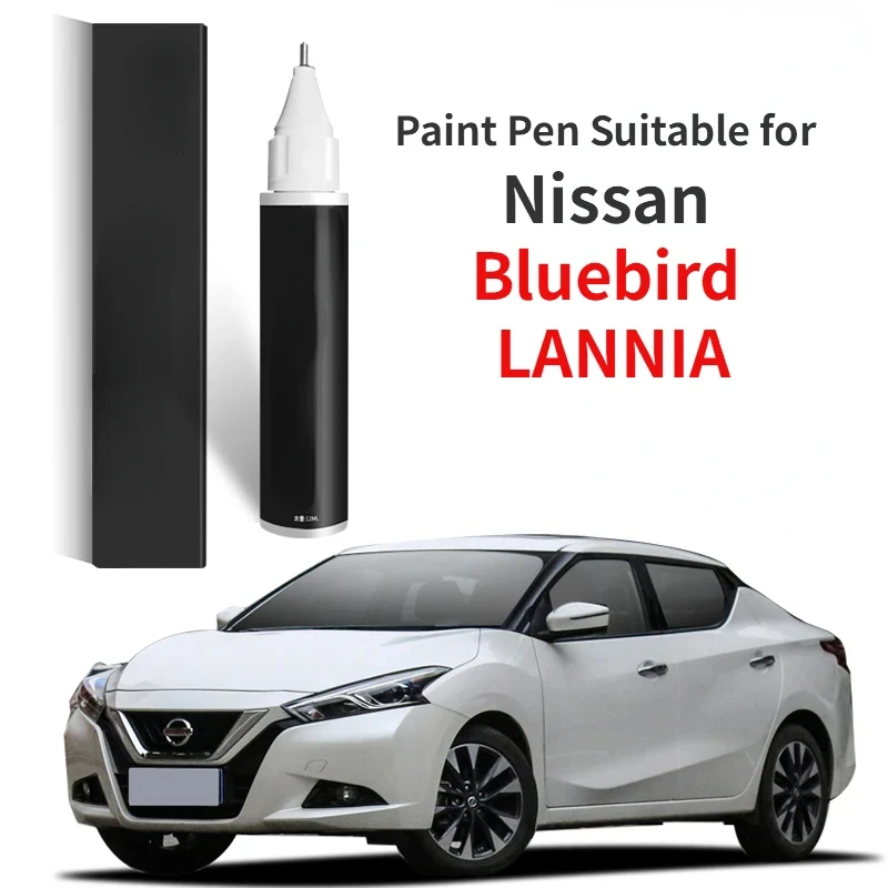 Paint Pen Suitable for Nissan Bluebird LANNIA sylphy Paint Fixer Pearlescent White Interstellar Blue 2021 Car Supplies