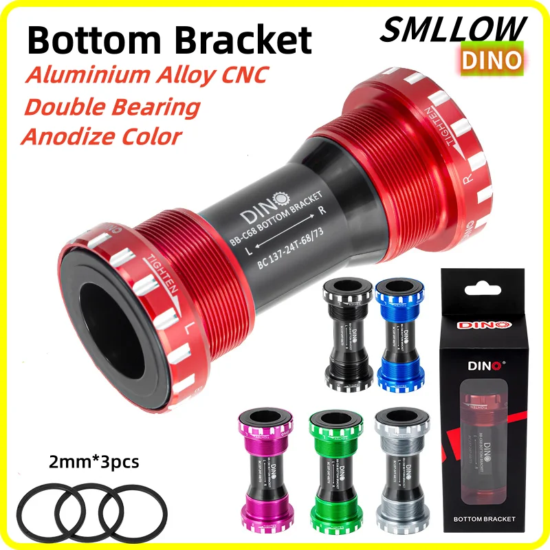 SMLLOW MTB/ Road bike BB shell 68mm 73mm BEARING BOTTOM BRACKETS R8000 M6100 XTR X5 X9