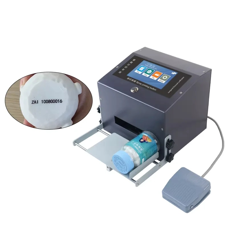 

G12 12.7mm Thermal Inkjet Printer QR Barcode Batch Number Image Date Number Logo Expiry Date Desktop Inkjet Printer