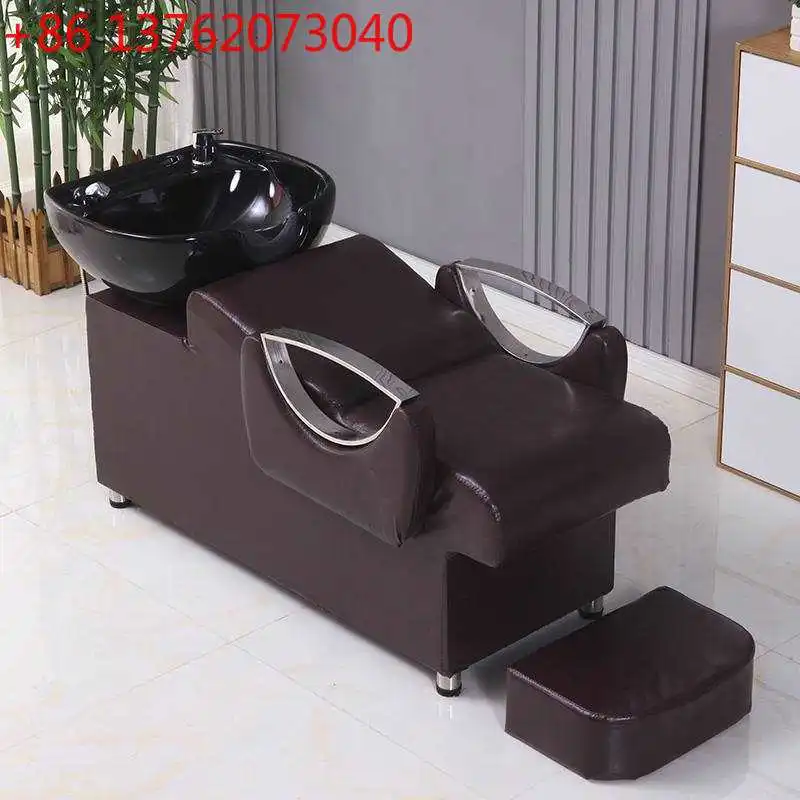 

Shampoo Recliner Barber Shop Shampoo Recliner Barber Shop Massage Semi-reclining Flush Bed