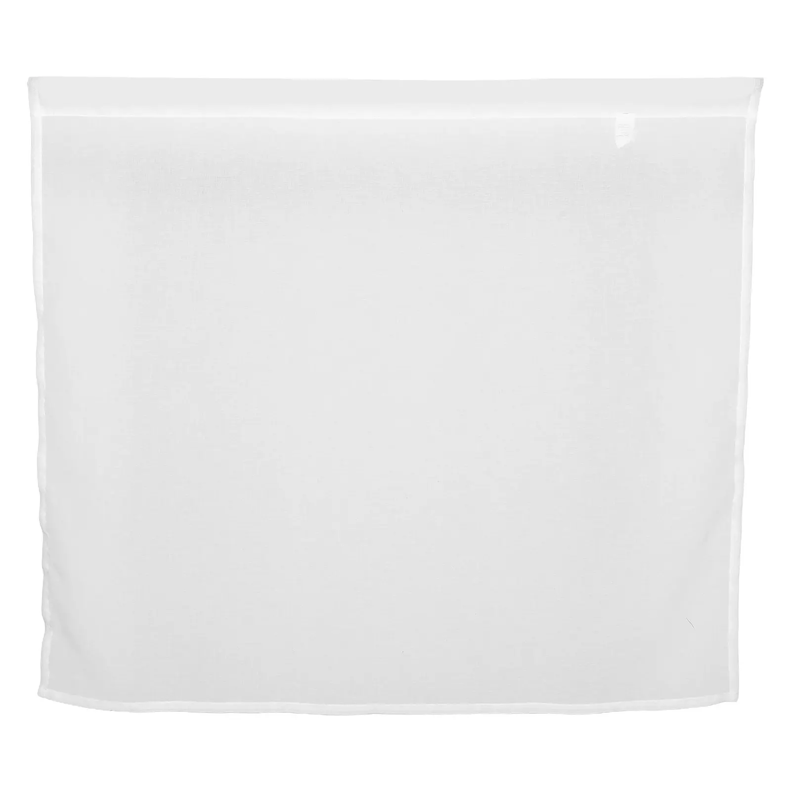 Short White Sheer Curtains Light Filtering Privacy Curtains for Window Kitchen Living Room Bedroom Bathroom White Sheer Curtain