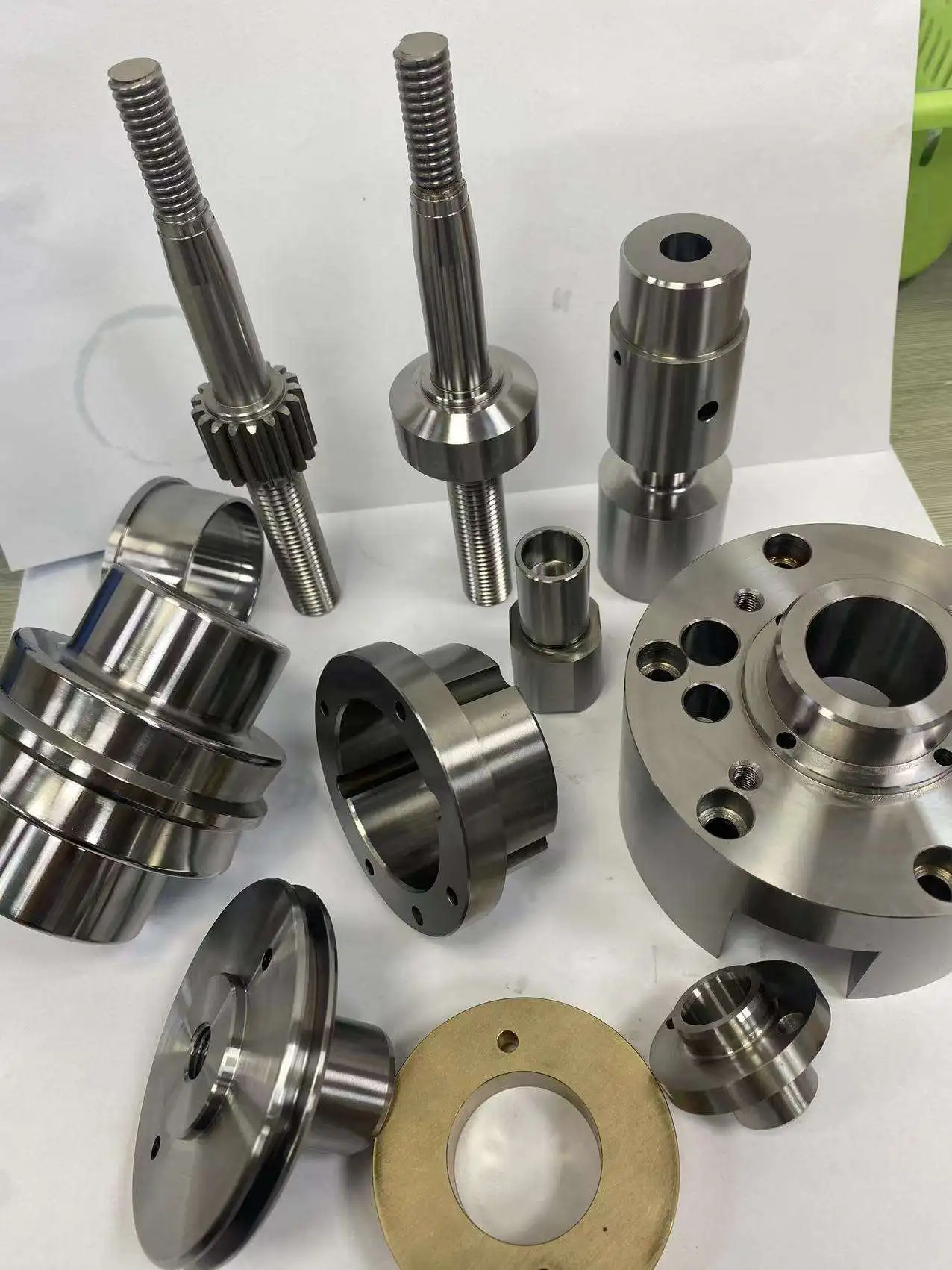 High Precision Broaching Internal Spline Flange Housing 4140/40CrMoA Steel CNC Turning Milling Custom Mechanical Drive Parts