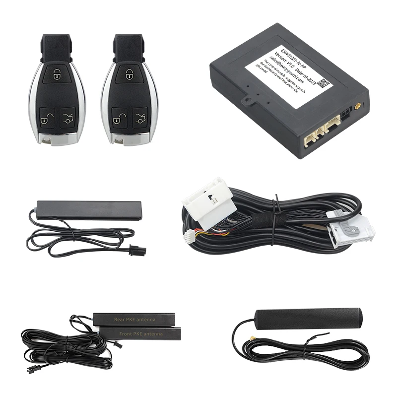 

Smart Key PKE Passive Keyless Entry Fit For Benz S W222 GLC X253 With Factory OEM Push Start Button & Comfort Access