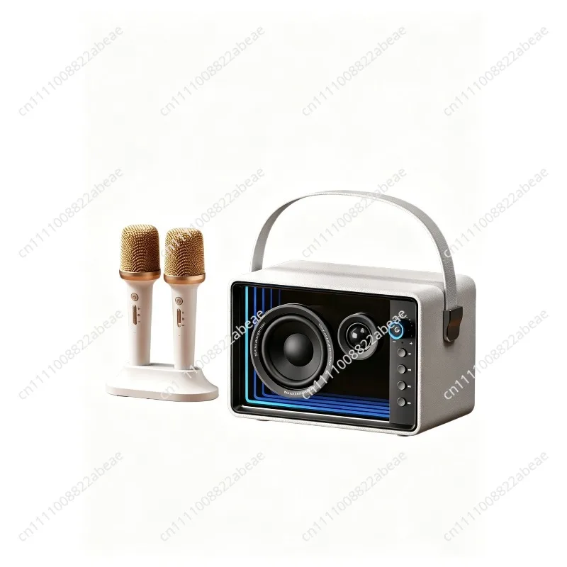 TAS5519 Microphone Audio Integrated Microphone Bluetooth Speaker Outdoor Home Ktv Home K Singing