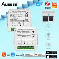 Tuya Smart WiFi ZigBee Curtain Module Dimmer Curtain Switch For Blinds Roller Shutter Alexa Google Home Voice Remote Control