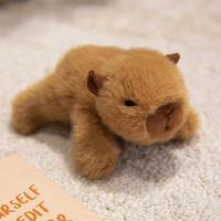14cm simulation new small animal refrigerator sticker stuffed plush toy cartoon anime cute suitable gift for friends fun doll