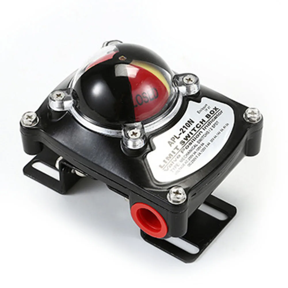 2SPDT Mechanical Limit Switch for apl 210N 125V/5A Valve Position Indicator for rugged and Waterproof Easy Setup and