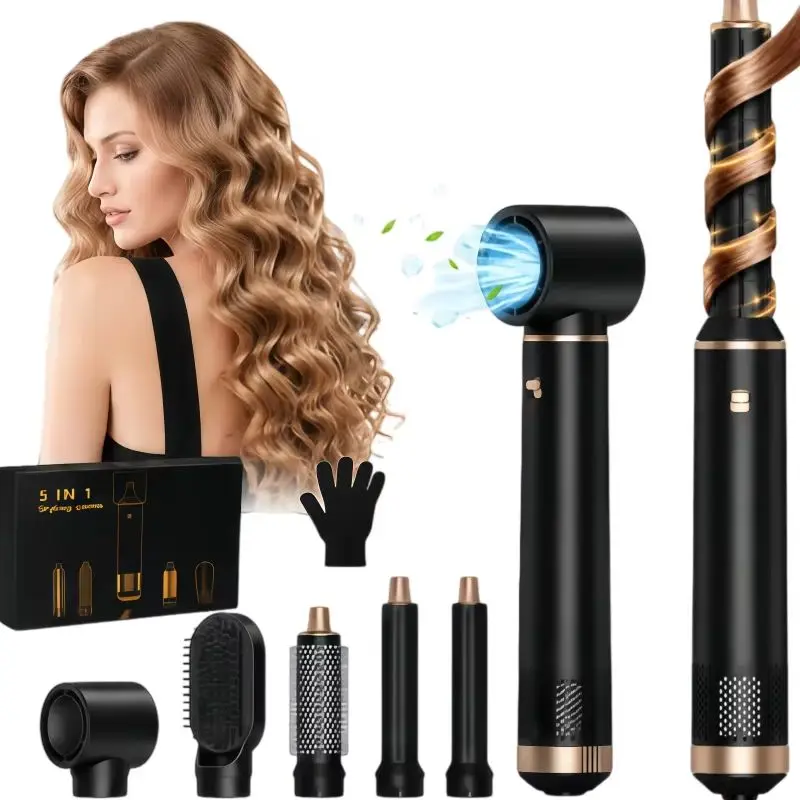 5 in 1 Multifunction Air Styler, Hot Air Brush, Hair Dryer Brush, Thermal Brush Magic Styler, Hair Dryer Brush