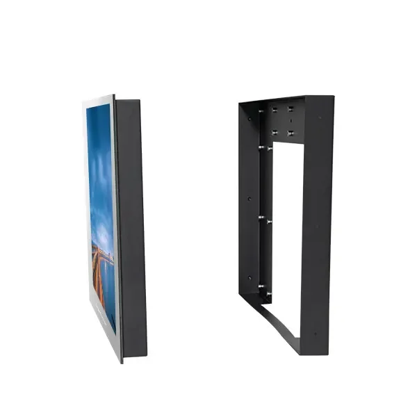 27 inch IP55 Waterproof Smart LED Mirror with TV Designed with Built-in Wall