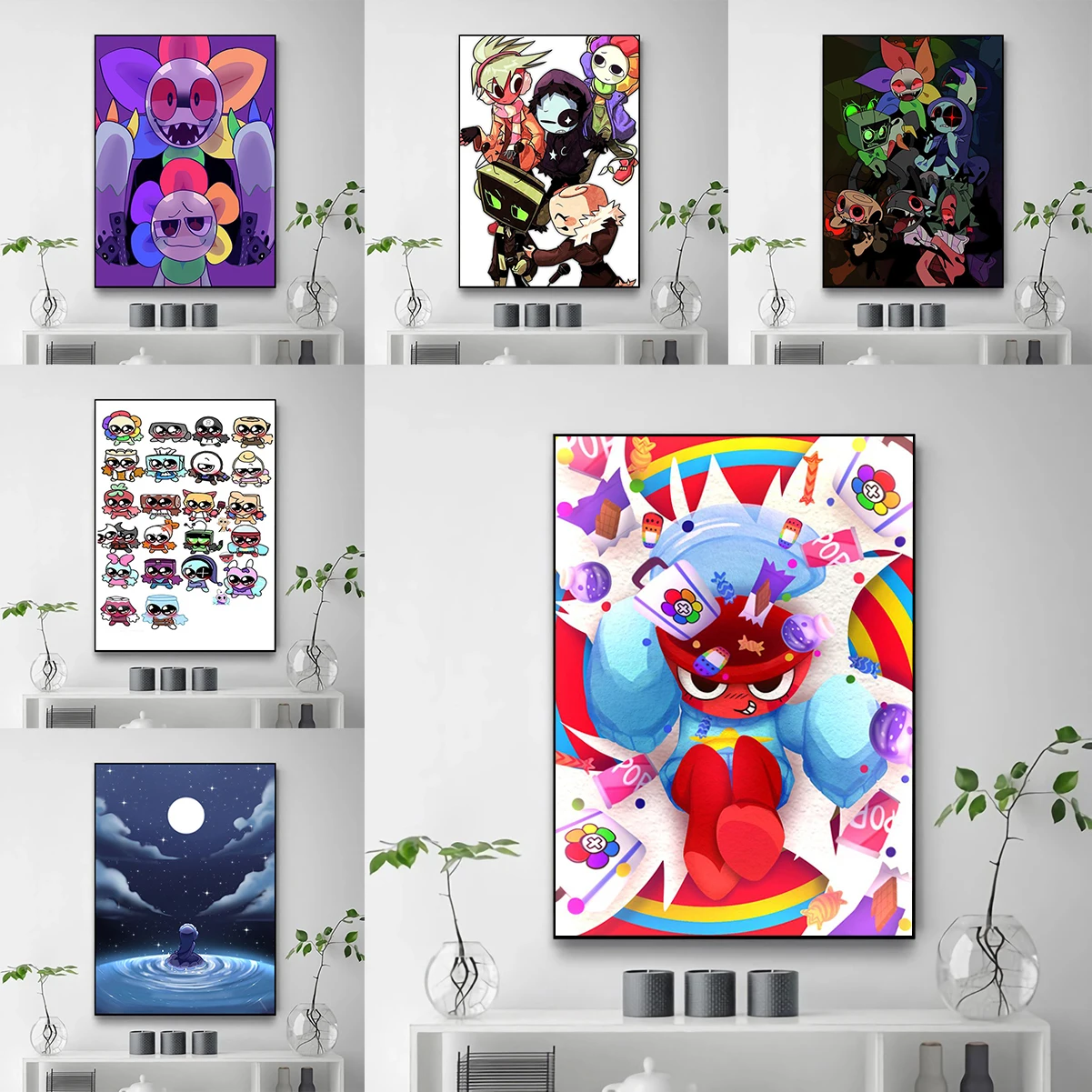 

Game D-Dandys World Poster HD art wall waterproof home living room bedroom coffee house bar aesthetic room wall decoration