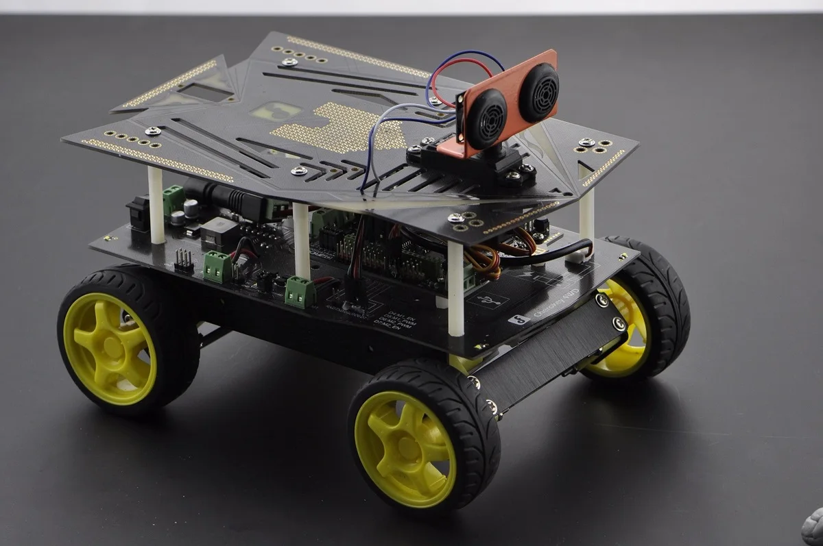 

4WD robot kit with tutorial DIY smart car kit