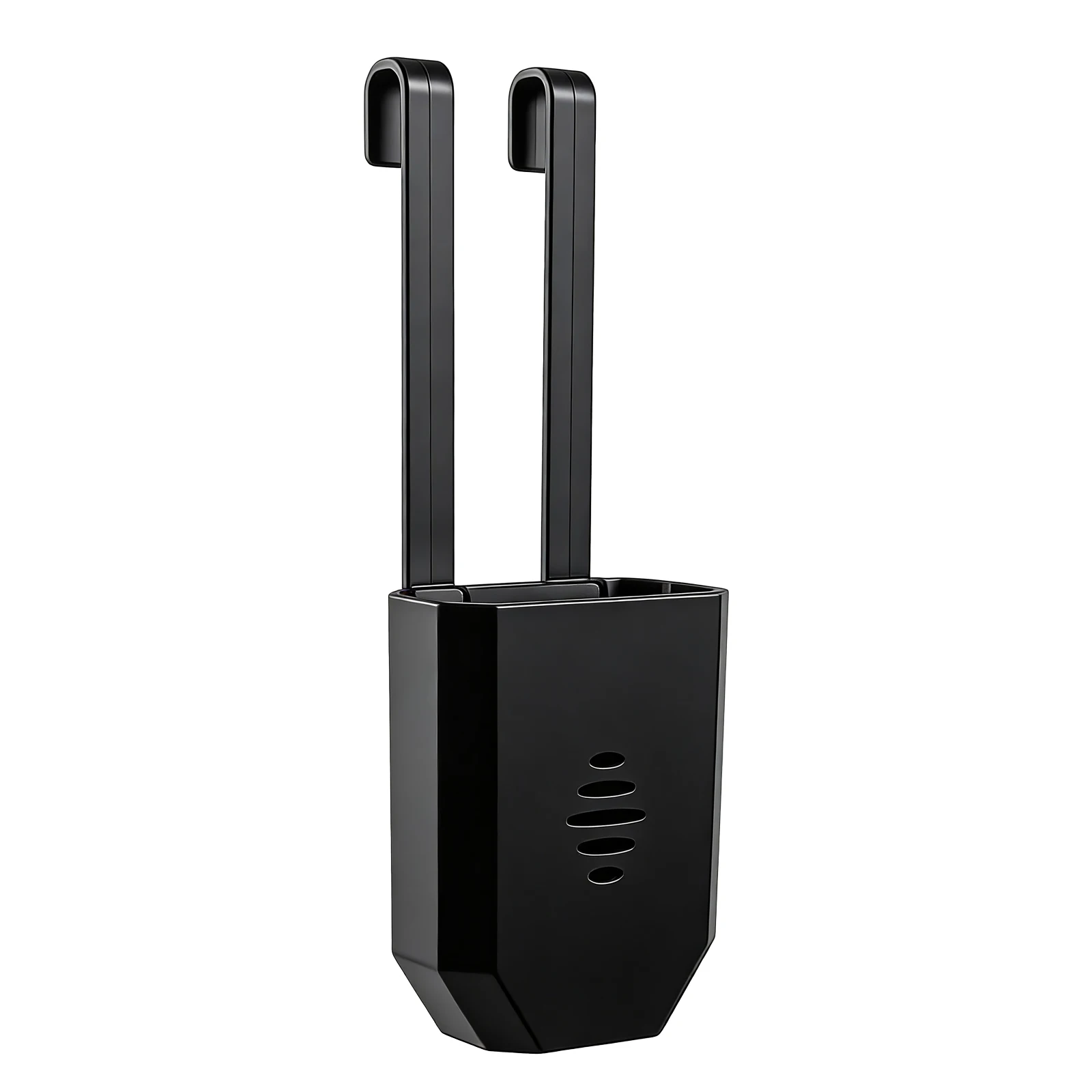 Compact Mount Toilet Tank Holder Moisture Resistant Sturdy Construction No Tools Required For Toilet Tank Cleaning Pad Holder