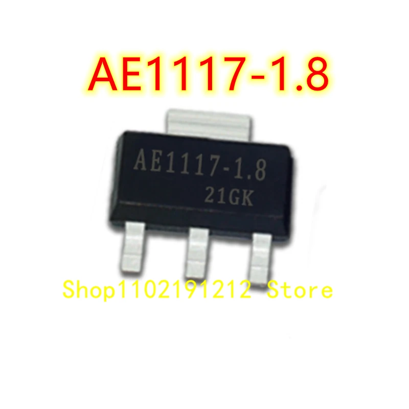 AE1117-1.8 BCP53-16 FZT753TA BUK127-50DL IRLL024NTRPBF PZT2222A ZXTN25100DGTA TLV1117LV33DCYR TLV1117LV12DCYR SOT-223