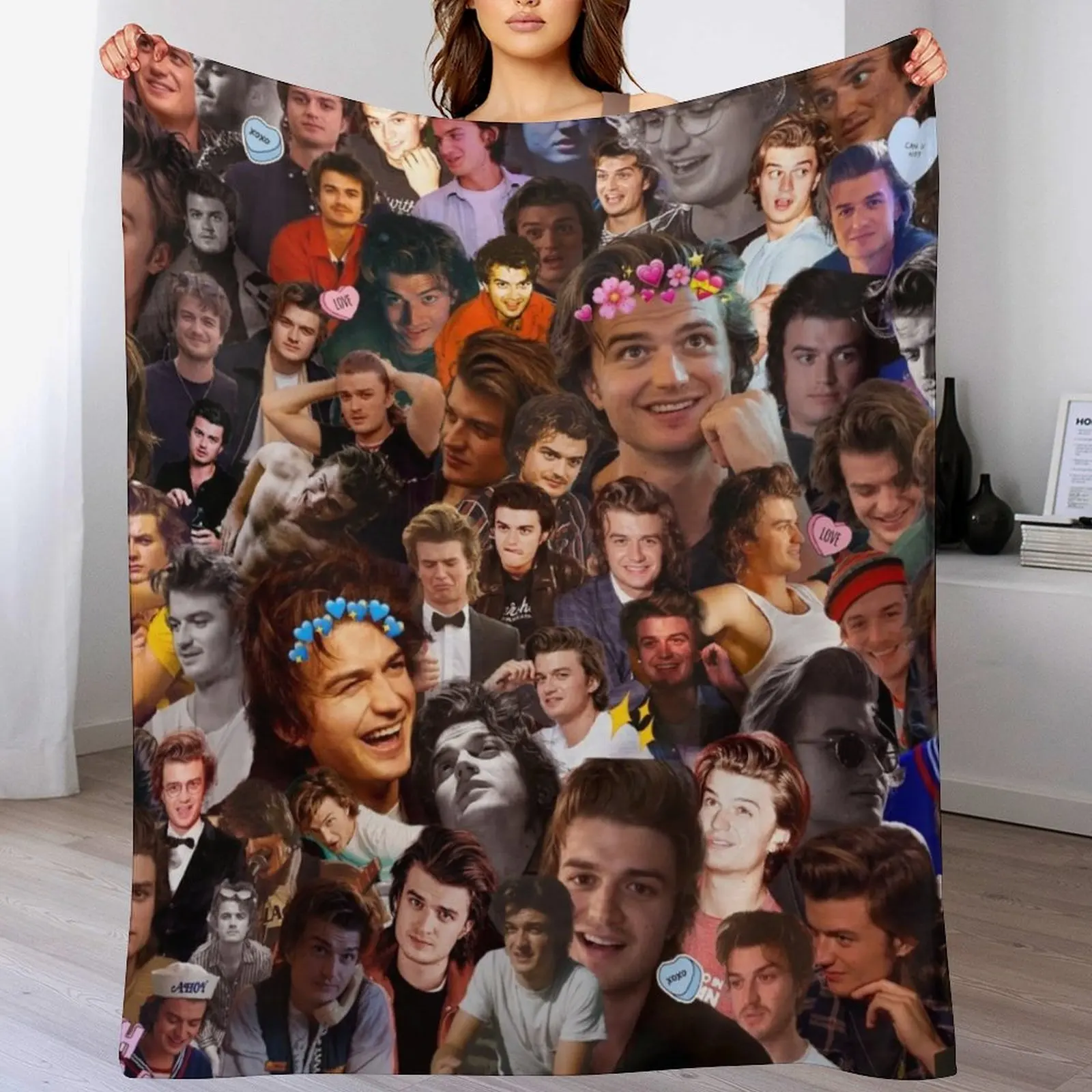 

Joe Throw Blanket All Season Soft Lightweight Blanket for Home