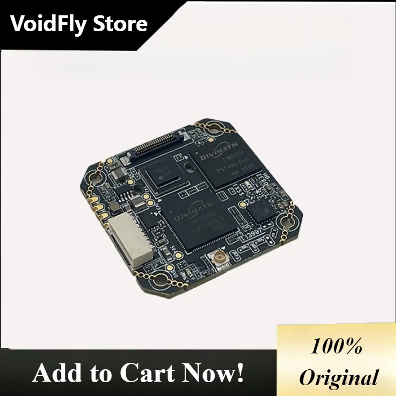 VoidFly HDZero Whoop VTX HD Digital 1280*720@60fps Video Transmitter 5.8GHz VTX25mw/200mw 7V-26V 2S-6S for RC FPV Quadcopter D