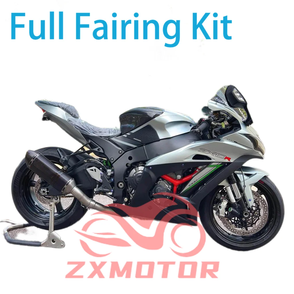 

100% подходят обтекатели ZX10R 16 17 18 19 20, комплект обтекателей для мотоцикла, панель из АБС-пластика для KAWASAKI ZX 10R 2016-2020