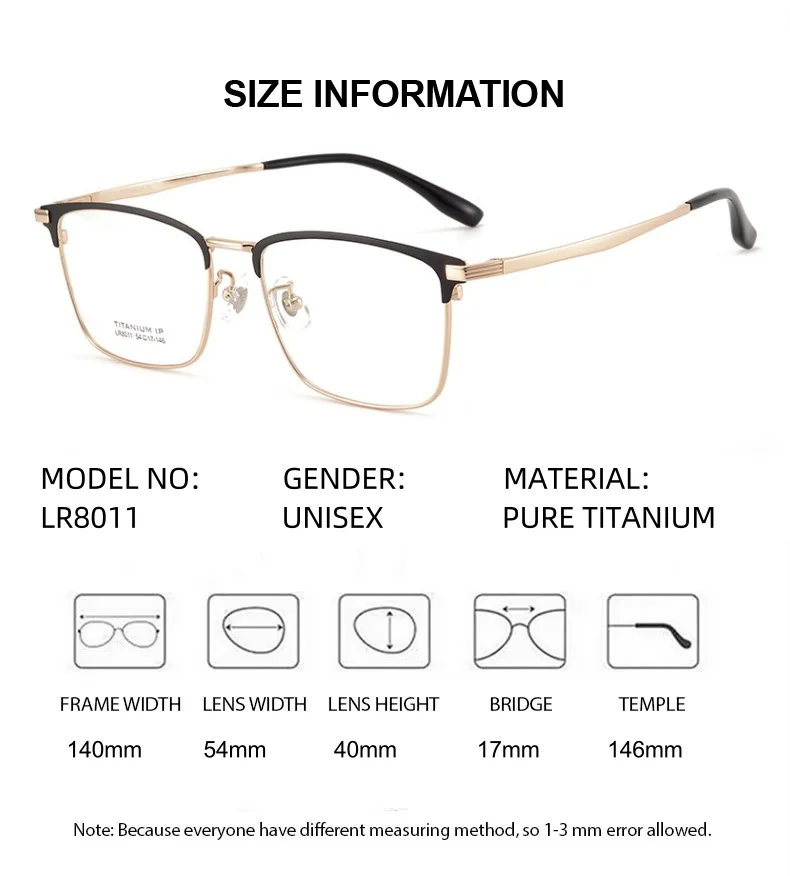 ELECCION Occhiali da vista Presbiopia Miopia Occhiali da lettura in titanio Telaio Donna Uomo Occhiali ottici flessibili Multifocali
