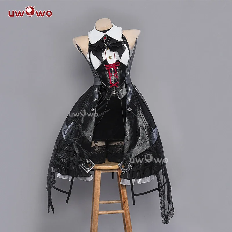 SN55LAST BATCH UWOWO Mikku Cosplay Fanarts Gothic Witchh Costumi Cosplay di Halloween Set completo $ 5Q @ 1
