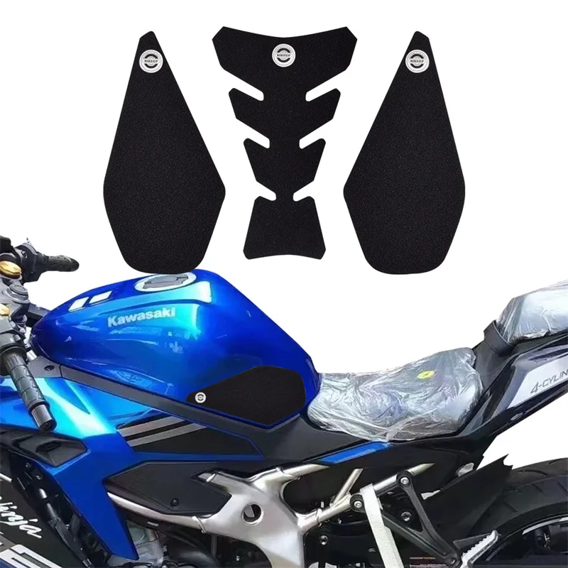

Motorcycle Tank Pad Sticker Decals For KAWASAKI NINJA ZX25R Rubber Matte Non-slip Protector Cover Graphics Kit