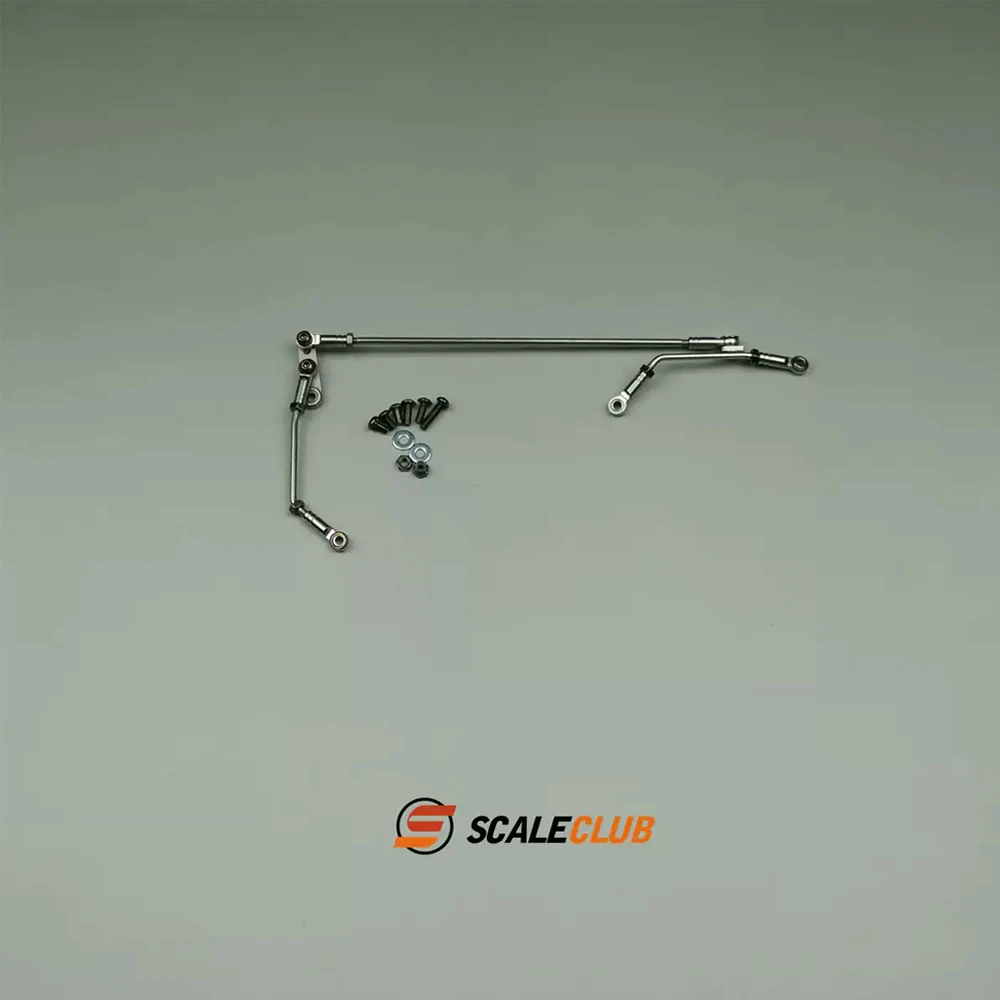 スケールクラブモデル LDZXLG-TY-1 1/14 8X8 8X4 トラクター大型トレーラートラック フロント1 リア3 リンケージステアリングロッド アップグレード DIYパーツ