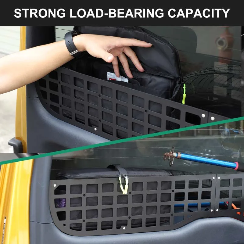 

Для Haval H9 24-25 рамка для хранения задней двери, сумка для автомобиля, модифицированная автомобильная задняя дверь, подоконник, ограждение, расширительная стойка, салон автомобиля