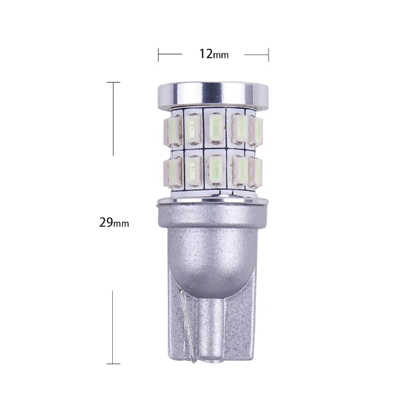 6 قطعة T10 W5W 194 168 LED لمبات 30smd 3014 رقاقة الجانب ماركر ضوء لوحة ترخيص ضوء القراءة الداخلية ضوء للسيارات 12 فولت #2