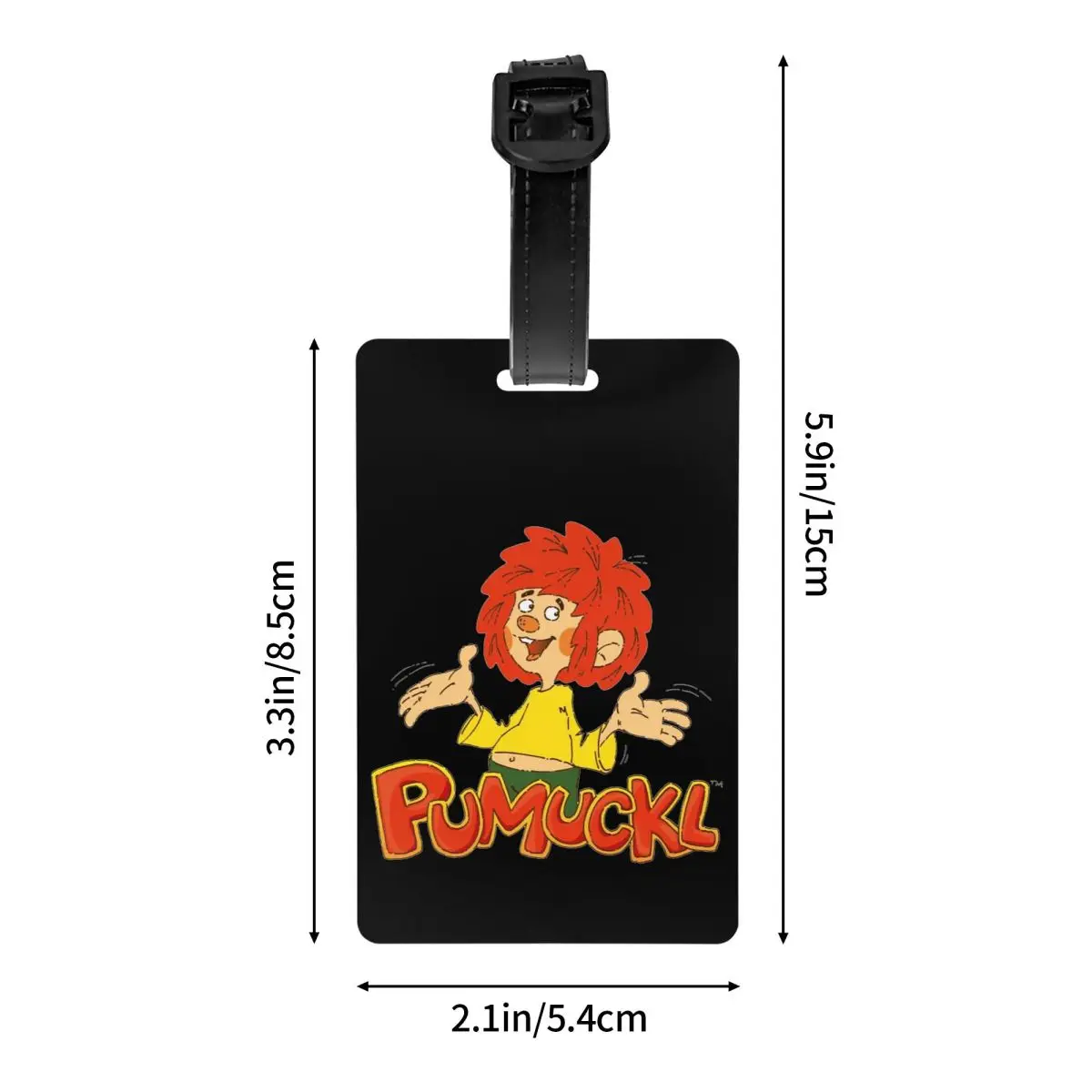 علامات الأمتعة Pumuckl ملحقات حقيبة السفر أزياء الأمتعة الصعود علامة التسمية حامل معرف اسم العنوان #4