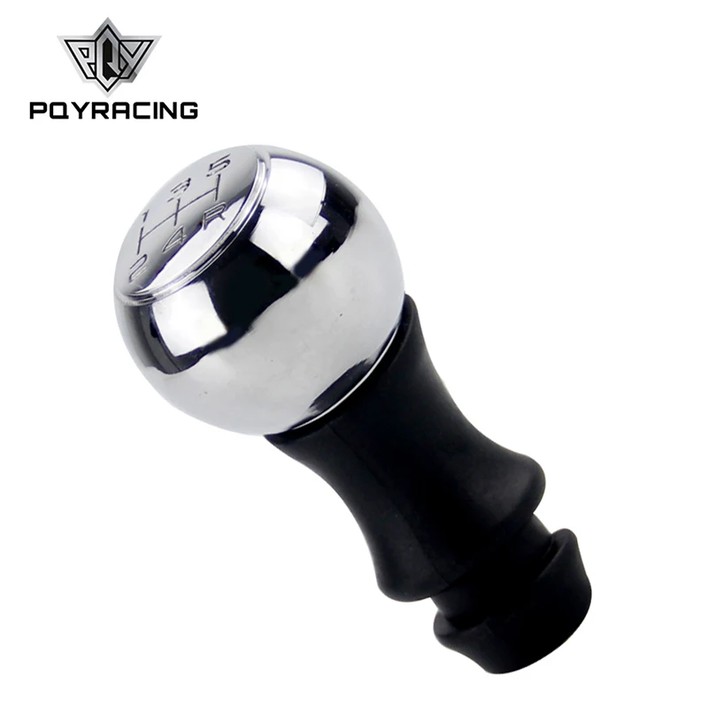 5 Speed Alloy MT Gear Shift Knob For Peugeot 106 206 207 306 307 407 408 508 807 Aluminum Alloy Black PQY-GSK81