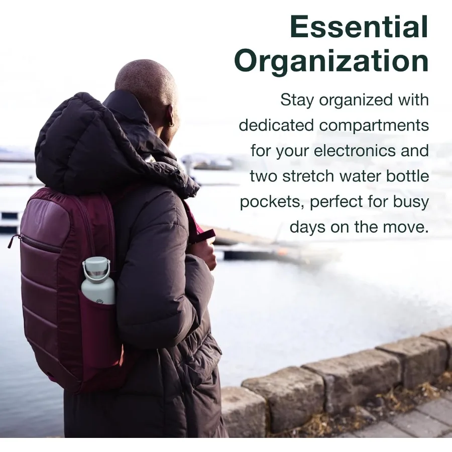 حزمة Osprey Ozone Slim - حقيبة ظهر خفيفة الوزن للكمبيوتر المحمول مع جيوب زجاجة مياه معلقة AirScape وتصميم نحيف للسفر - مناسب #5