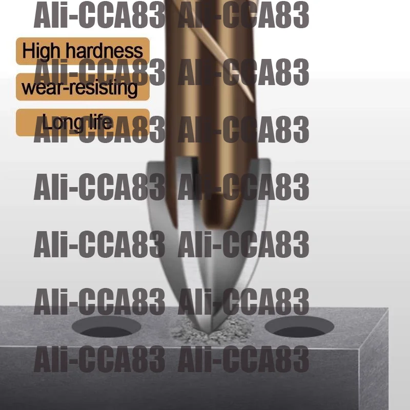 ดอกสว่านเจาะคอนกรีต CCA83-3-12 มม. หัวหกเหลี่ยม สำหรับเจาะเหล็ก โลหะ กระจก ปูนซีเมนต์ เซรามิก คอนกรีต ไม้ พลาสติก