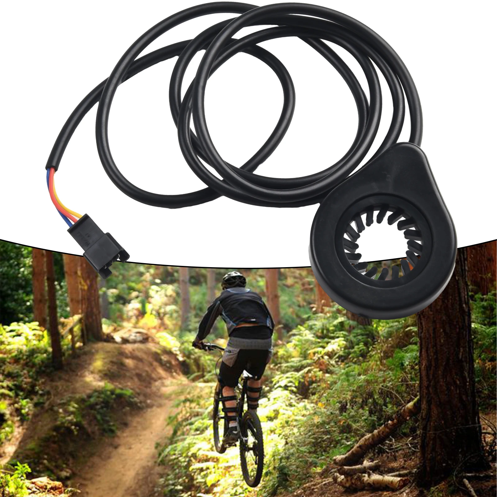 

Electric Bike 12 Magnet Double Hall Pedal Assist Sensor PAS System Sensor Electric Bicycle Speed Sensor Parts